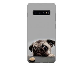 Husa Silicon Soft Upzz Print Compatibila Cu Samsung Galaxy S10+ Plus Model Dog