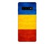 Husa Silicon Soft Upzz Print Compatibila Cu Samsung Galaxy S10+ Plus Model Tricolor