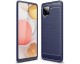 Husa Spate Upzz Carbon Pro Samsung Galaxy A42 5g, Albastru