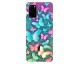 Husa Silicon Soft Upzz Print Compatibila Cu Samsung Galaxy S20 Model Colorfull Butterflies