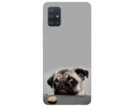 Husa Silicon Soft Upzz Print Compatibila Cu Samsung Galaxy A71 5G Model Dog