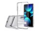 Husa Premium Esr Air Shield Boost Compatibila Cu Samsung S21+ Plus, Silicon, Stand Metalic, Transparenta