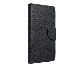 Husa Flip Carte  Fancy Book Compatibila Cu Samsung M21, Negru