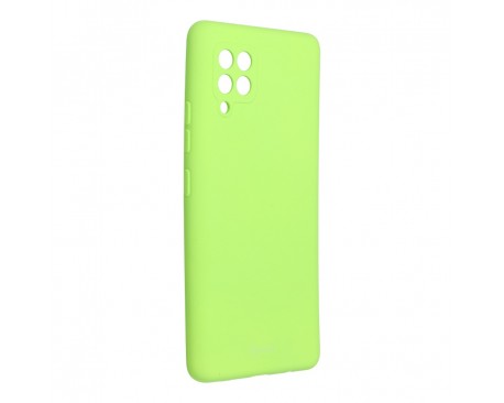 Husa Spate Silicon Roar Jelly Compatibila Cu Samsung Galaxy A42 5G, Verde Lime