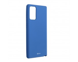 Husa Spate Silicon Roar Jelly Compatibila Cu Samsung Galaxy Note 20, Albastru Navy