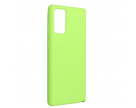 Husa Spate Silicon Roar Jelly Compatibila Cu Samsung Galaxy Note 20, Verde Lime