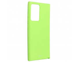 Husa Spate Silicon Roar Jelly Compatibila Cu Samsung Galaxy Note 20 Ultra, Verde Lime