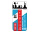 Husa Silicon Soft Upzz Print Travel Compatibila cu Iphone 7 - Iphone 8 Model New York