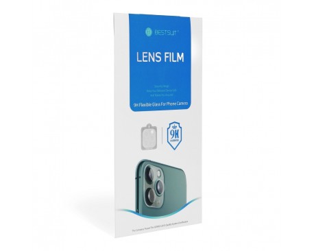 Folie Camera BestSuit Nano Flexible Compatibila Cu iPhone 11 Pro Max, Transparenta