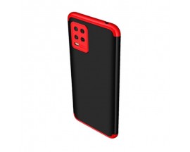 Husa 360 Grade Upzz Protection Xiaomi Mi 10 Lite - Negru Rosu