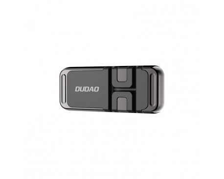 Suport Auto Universal Dudao Magnetic Pentru Bord Cu Organizator De Cabluri, Otel, Negru - F11s