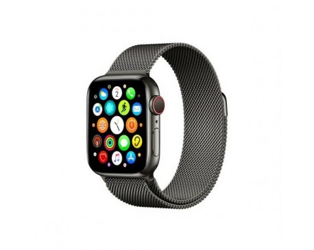 Curea Goospery Milanese Loop Compatibila Cu Apple Watch 4 / 5 / 6/ SE 40MM, Negru Metalic