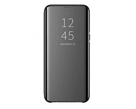 Husa Tip Carte Mirror Compatibila Cu Samsung Galaxy A72, Negru