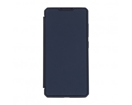 Husa Premium Flip Cover DuxDucis Skin X Compatibila Cu Samsung Galaxy A72, Albastru Navy