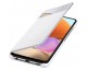 Husa S-View Wallet Book Samsung Compatibila Cu Samsung Galaxy A32 4G, Cu Display Inteligent, Alb