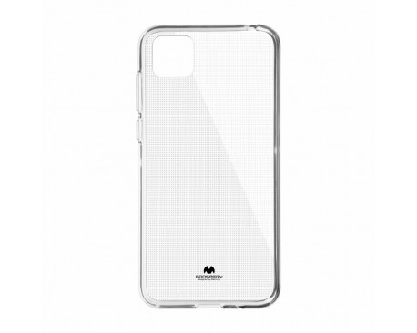 Husa Spate Mercury Jelly Case Huawei Y5P, Transparenta, Anti Alunecare