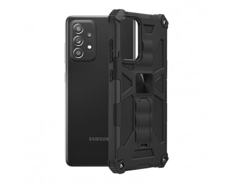 Husa Spate Upzz Tech Blazor Compatibila Cu Samsung Galaxy A72 5G, Negru