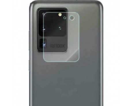 Folie Sticla Nano Glass Pentru Camera Upzz Compatibila cu Samsung Galaxy S20 Ultra, Transparenta