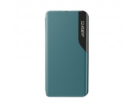 Husa Tip Carte Upzz Eco Book Compatibila Cu Xiaomi Mi 11, Piele Ecologica - Verde