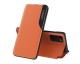 Husa Tip Carte Upzz Eco Book Compatibila Cu Xiaomi Mi 10T Lite 5G, Piele Ecologica - Orange