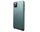 Husa Premium Upzz Eco Leather Compatibila Cu iPhone 11 Pro Max, Piele Ecologica, Verde