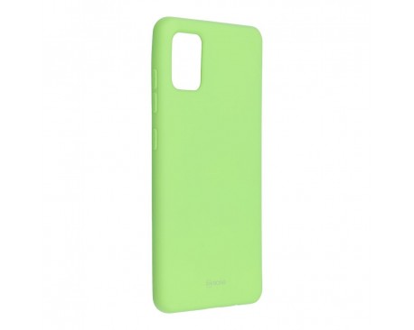 Husa Spate Silicon Roar Jelly Compatibila Cu Samsung A02s, Verde Lime