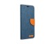 Husa Flip Cover Upzz Canvas Compatibila Cu Samsung Galaxy A02s, Navy Albastru