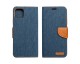 Husa Flip Cover Upzz Canvas Compatibila Cu Samsung Galaxy A02s, Navy Albastru