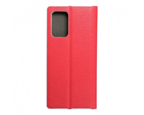 Husa Flip Cover Forcell Luna Compatibila Cu Samsung Galaxy A72, Rosu
