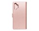 Husa Flip Cover Forcell Mezzo Compatibila Cu Samsung Galaxy A32, Model Tree Rose Gold