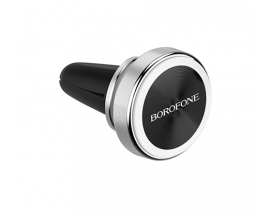 Suport Auto Universal Borofone Magnetic Pentru Ventilatie Silver, Bh6
