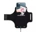 Husa Alergare Upzz Tech Protectsport Armband Pentru Telefoane Pana La 6,5 Inch, Negru Lime