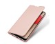 Husa Premium Flip Cover Duxducis Skin Pro Compatibila Cu Samsung Galaxy A02s, Roz