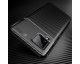 Husa Premium Rugged Carbon New Auto Focus  Compatibila Cu Samsung Galaxy A42 5g, Negru