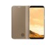 Husa Flip Cover Upzz Mirror Compatibila Cu Samsung Galaxy Note 20  Gold