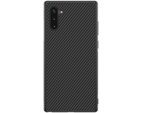 Husa Slim Upzz Carbon Fiber Compatibila Cu Samsung Galaxy Note 10 Silicon, Model Carbon Fiber