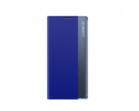 Husa Flip Cover Upzz Sleep Compatibila Cu Xiaomi Redmi Note 9T 5G, Albastru