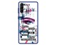 Husa Premium Spate Upzz Pro Anti Shock Compatibila Cu Samsung Galaxy S21+ Plus, Model Your Eyes, Rama Albastra