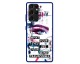 Husa Premium Spate Upzz Pro Anti Shock Compatibila Cu Samsung Galaxy S21 Ultra, Model Your Eyes, Rama Albastra