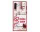 Husa Premium Spate Upzz Pro Anti Shock Compatibila Cu Samsung Galaxy Note 10, Model Drama Queen, Rama Rosie