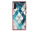 Husa Premium Spate Upzz Pro Anti Shock Compatibila Cu Samsung Galaxy Note 10, Model Marble 1, Rama Rosie