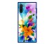 Husa Premium Spate Upzz Pro Anti Shock Compatibila Cu Samsung Galaxy Note 10, Model Painted Butterflies 2, Rama Albastra