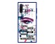 Husa Premium Spate Upzz Pro Anti Shock Compatibila Cu Samsung Galaxy Note 10, Model Your Eyes, Rama Albastra