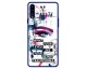 Husa Premium Spate Upzz Pro Anti Shock Compatibila Cu Samsung Galaxy A20s, Model Your Eyes, Rama Albastra
