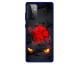Husa Premium Spate Upzz Pro Anti Shock Compatibila Cu Samsung Galaxy A72 5G, Model Bloody Moon, Rama Albastra