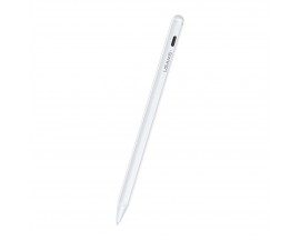 Stylus Activ Usams Pen Compatibil Cu Tablete Si Telefoane, Alb Us-zb135