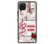 Husa Premium Spate Upzz Pro Anti Shock Compatibila Cu Samsung Galaxy A42 5G, Model Drama Queen, Rama Neagra