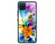 Husa Premium Spate Upzz Pro Anti Shock Compatibila Cu Samsung Galaxy A42 5G, Model Painted Butterflies 2, Rama Neagra