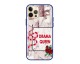 Husa Premium Spate Upzz Pro Anti Shock Compatibila Cu Iphone 12 Pro Max, Model Drama Queen, Rama Albastra