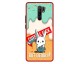 Husa Premium Spate Upzz Pro Anti Shock Compatibila Cu Xiaomi Redmi 9, Model Cute Bunny, Rama Rosie